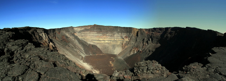 pano cratere volcan